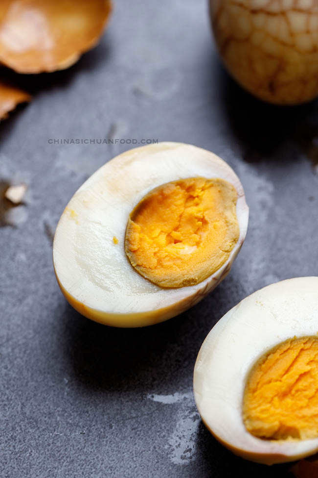 Chinese tea eggs |chinasichuanfood.com