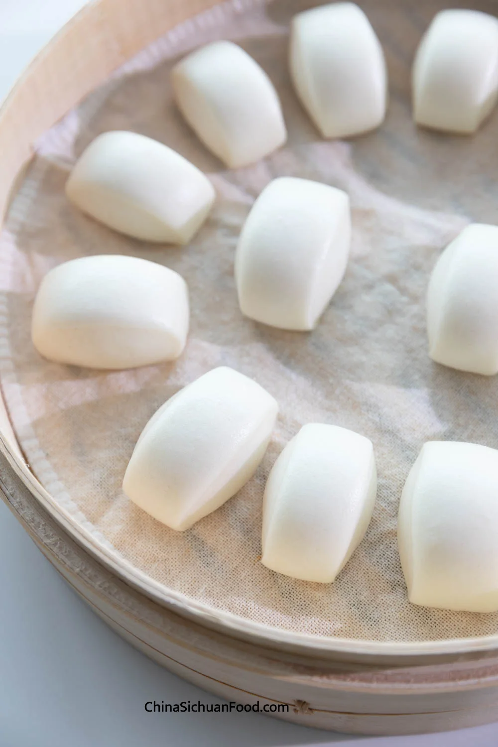 knife cut steamed buns made with single proofing method|chinasichuanfood.com