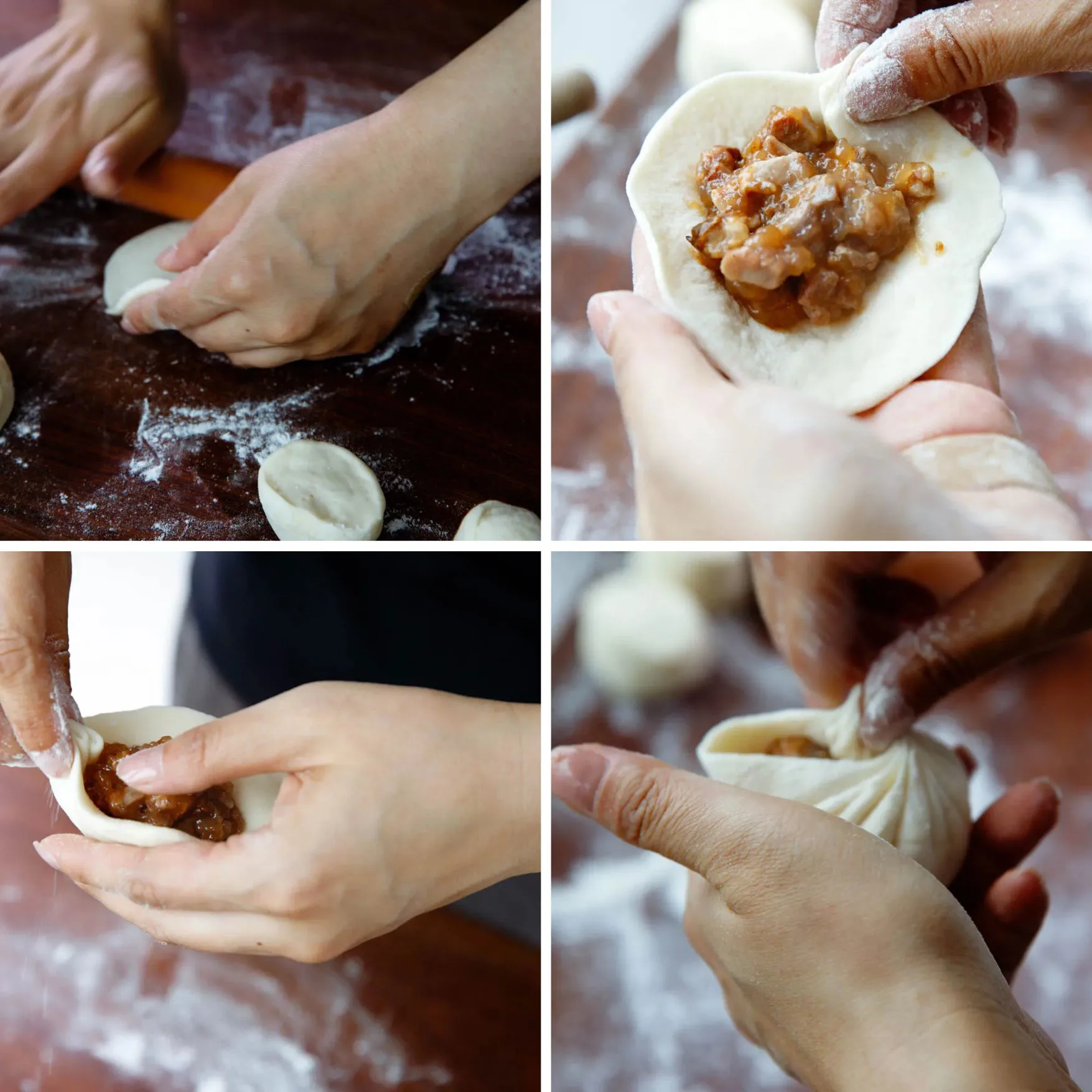 assemble char siu bao | chinasichuanfood.com