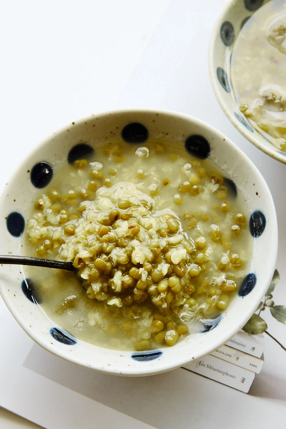 mung bean soup for hot summer days