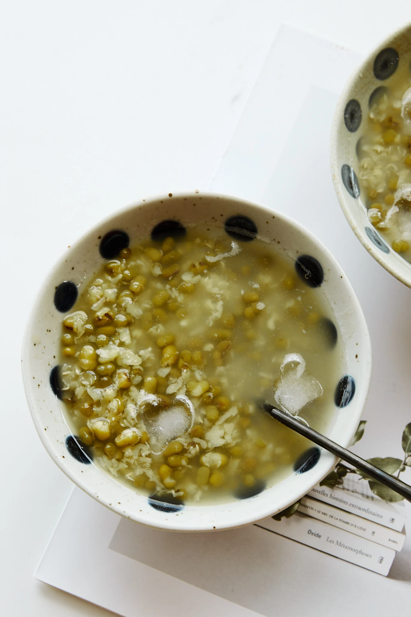 mung bean soup for hot summer days