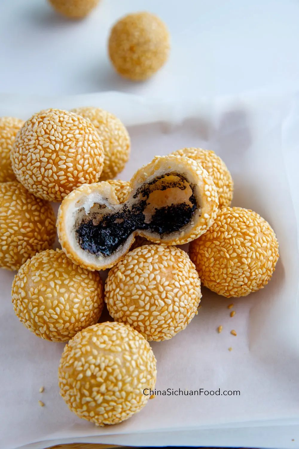 sesame balls|chinasichuanfood.com