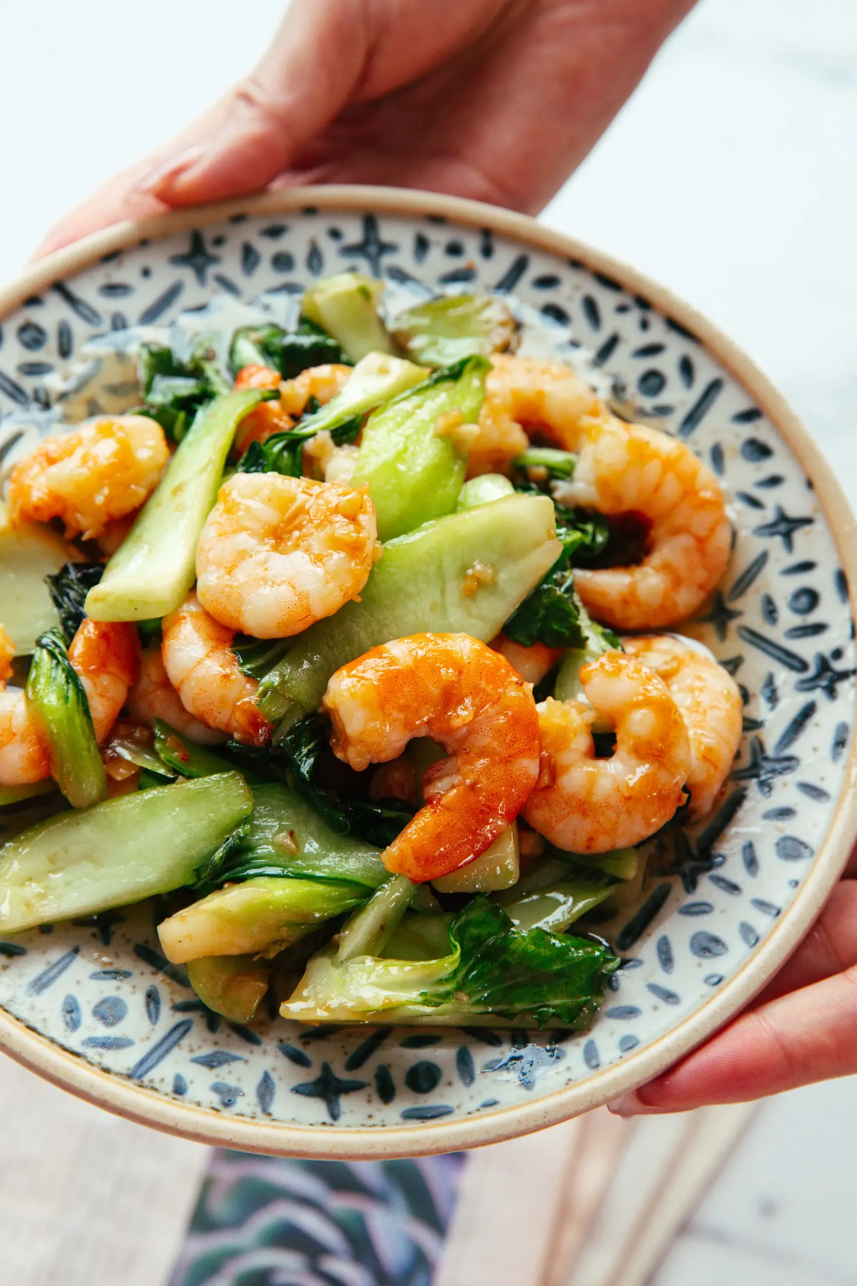 shrimp and bok choy stir fry | chinasichuanfood.com