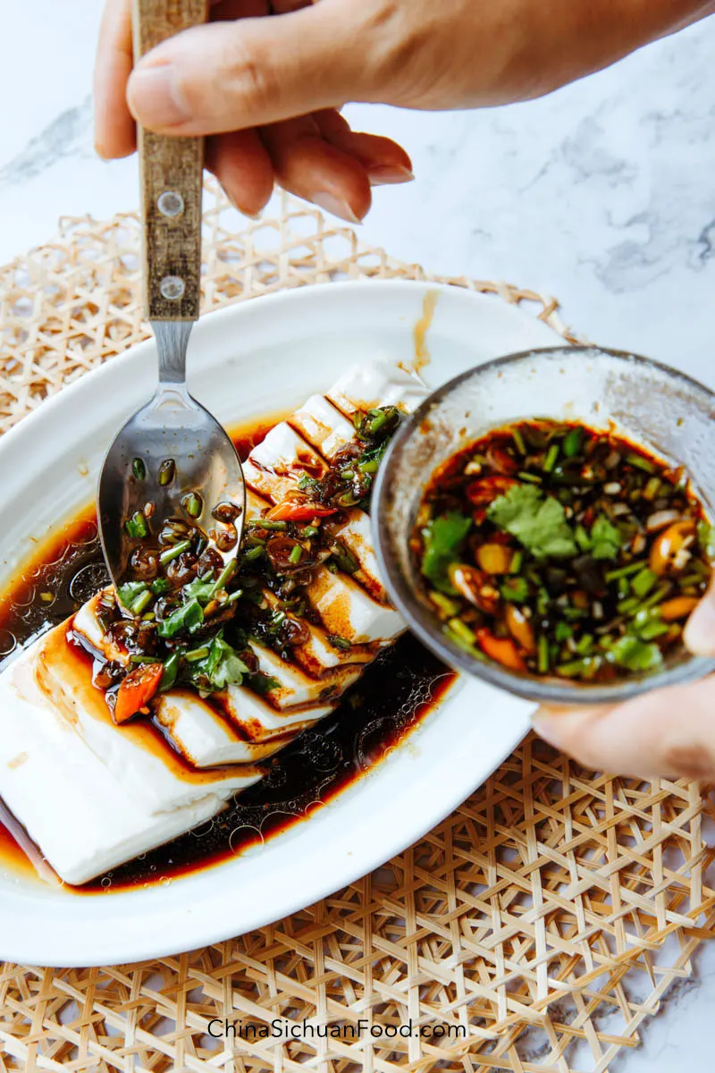 steamed tofu|chinasichuanfood.com