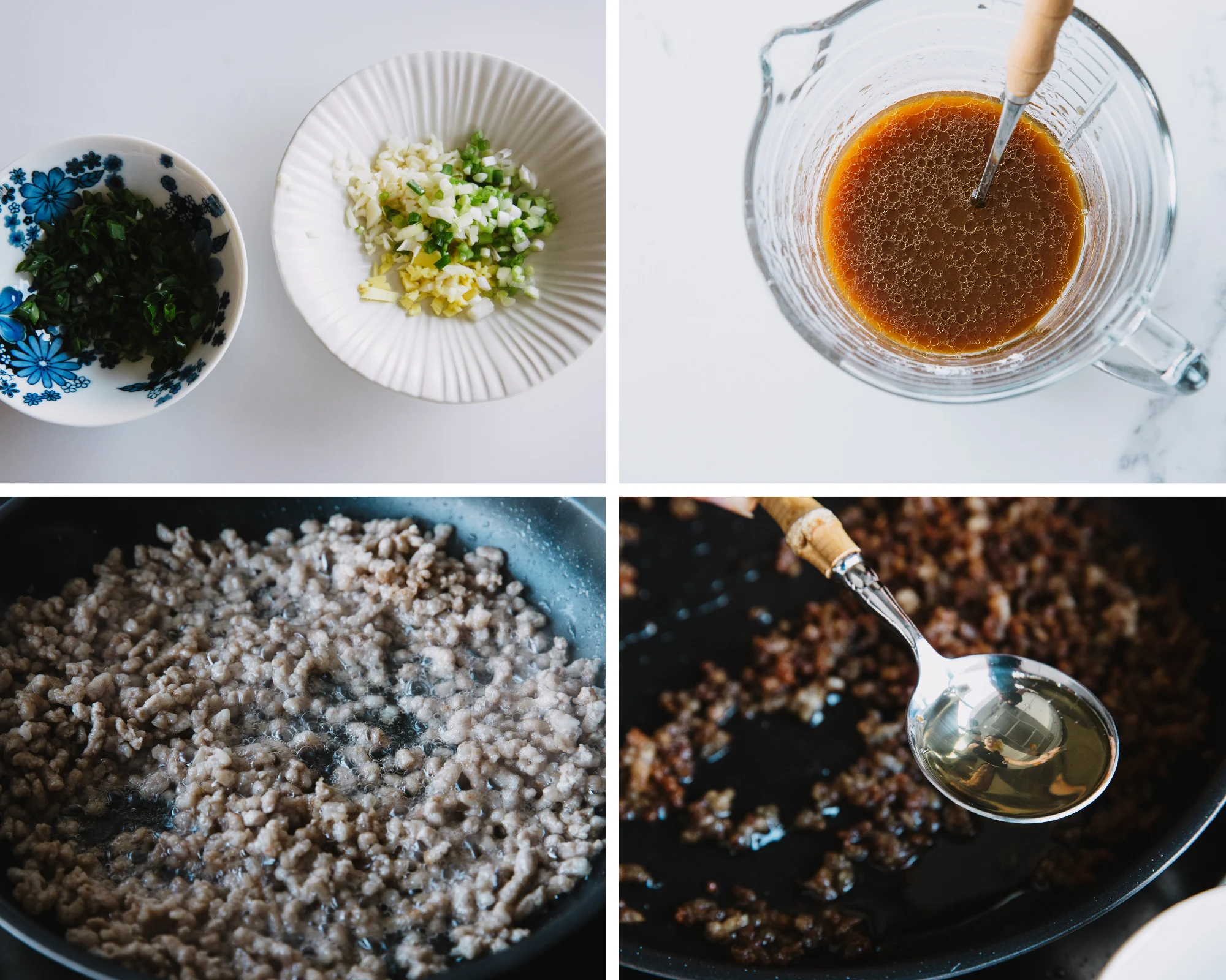 minced pork and egg one pot- step1| chinasichuanfood.com